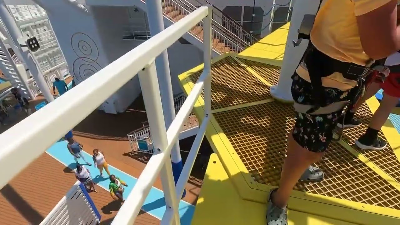 Carnival Celebration Ropes Course Zipline