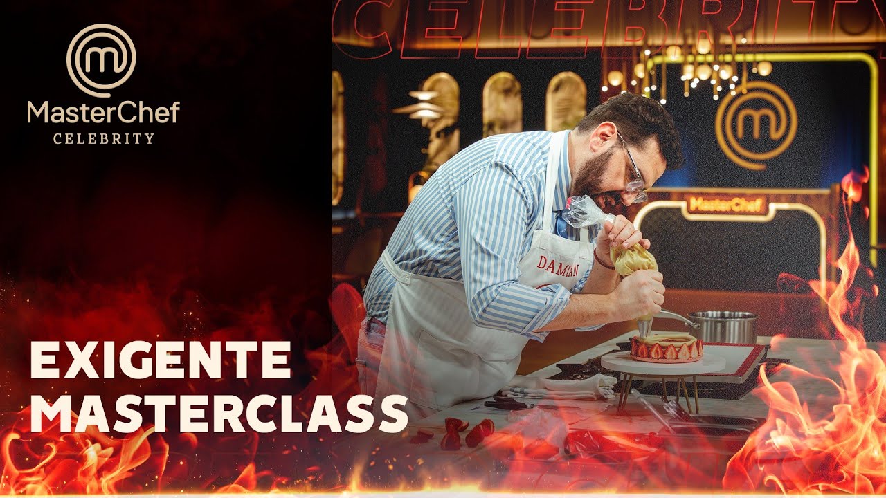 Masterclass de Damián Betular: un difícil desafío en la recta final de Masterchef Celebrity