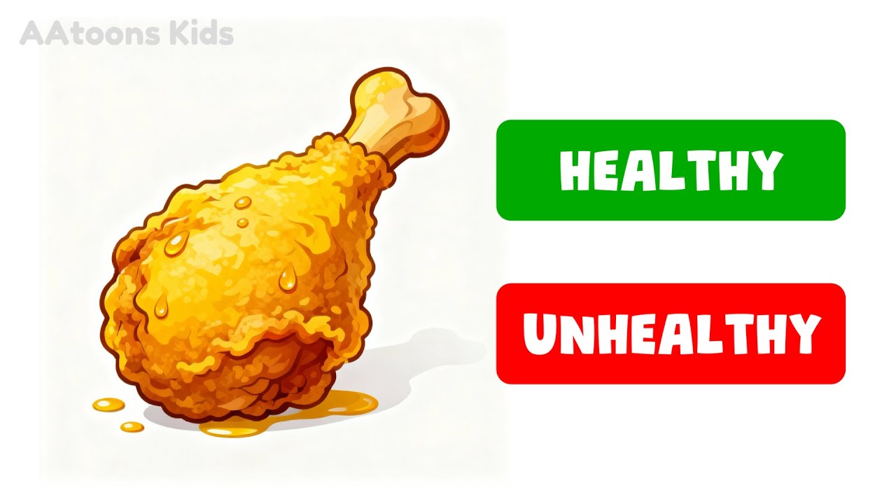 Quiz Time | Identify Healthy and Unhealthy Foods | Healthy vs Unhealthy Foods | Kids Food Quiz