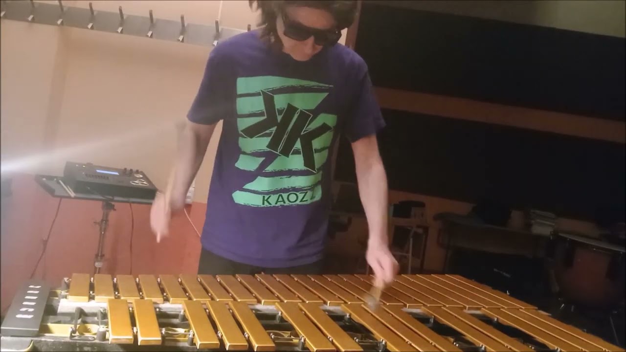 grega gorenšek - liszt's ''hungarian rhapsody n. 2'' on metallophone / training in 16-bar sections