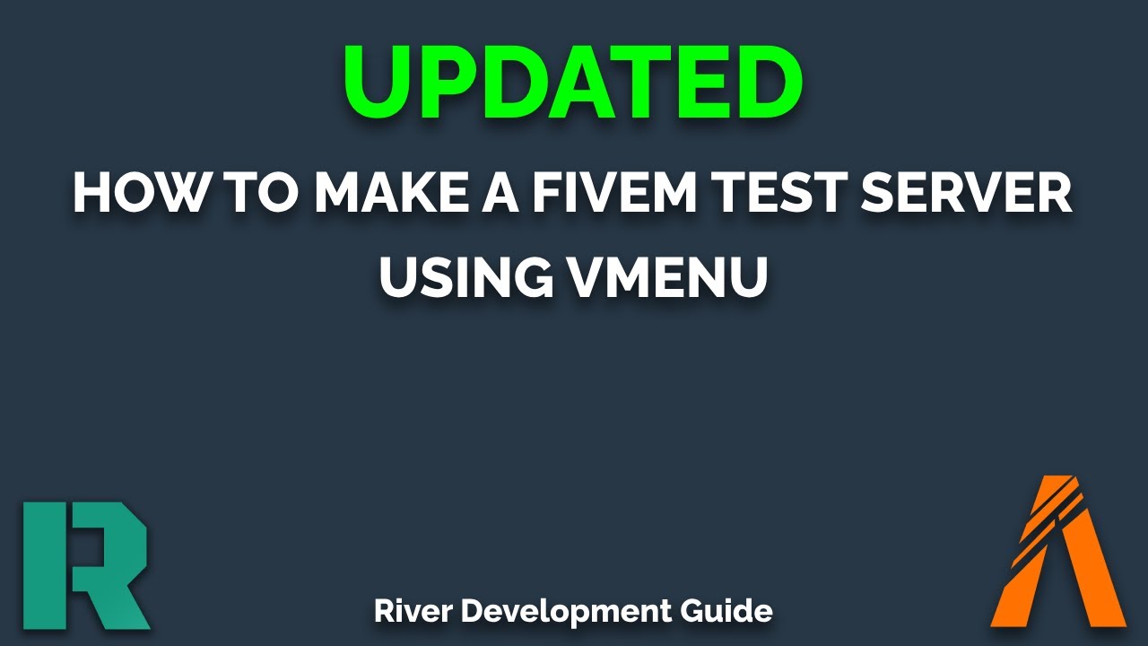 How to make a FiveM Test Server with TxAdmin & vMenu (2024)!