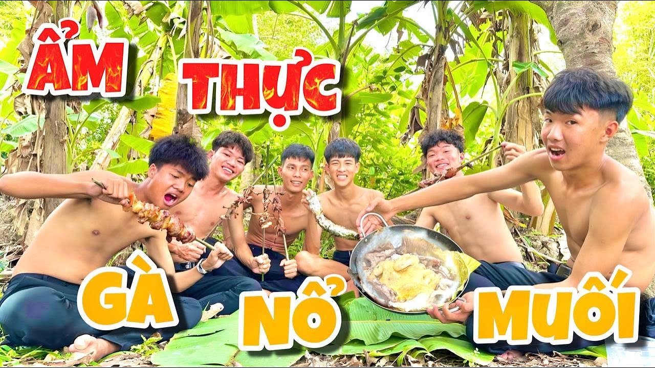 Anh Ba Phải | Thử Thách Ẩm Thực Gà Nổ Muối Hột Và Cái Kết