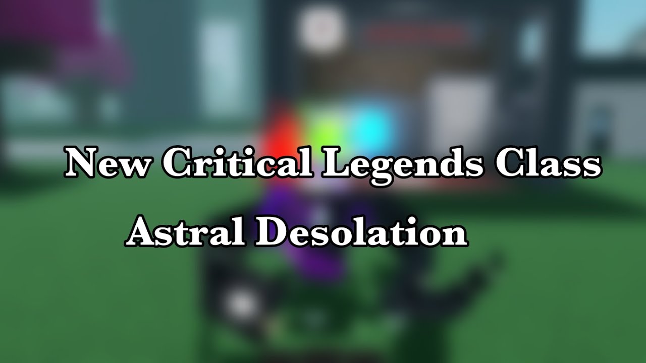The HIM Class?? | Critical Legends