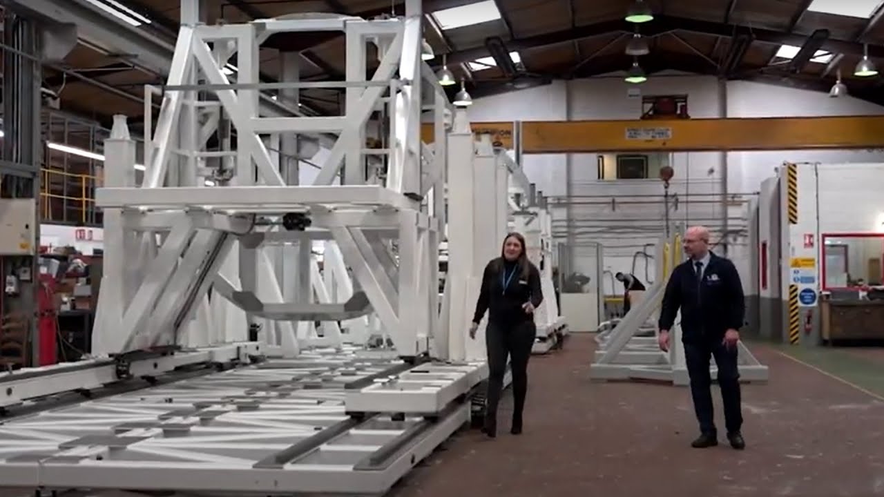 Manufax make A220 Aircraft Barrel Assembly Jig - taking 12 months to make