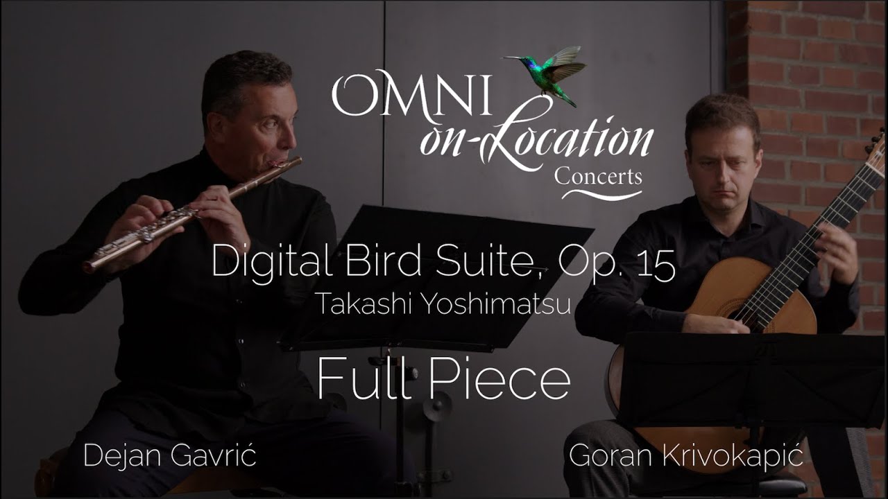 FULL PIECE - Digital Bird Suite, Op. 15: Takashi Yoshimatsu | Dejan Gavrić & Goran Krivokapić