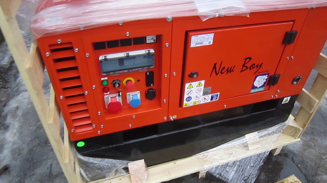 Дизельный генератор Europower EPS 133 TDE с баком 220 литров
