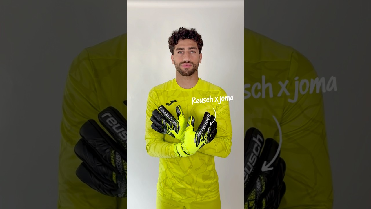 Reusch x Joma 2025 Drop 🔥 The Cleanest Goalkeeper Combo? #shorts #reusch #joma #goalkeeper