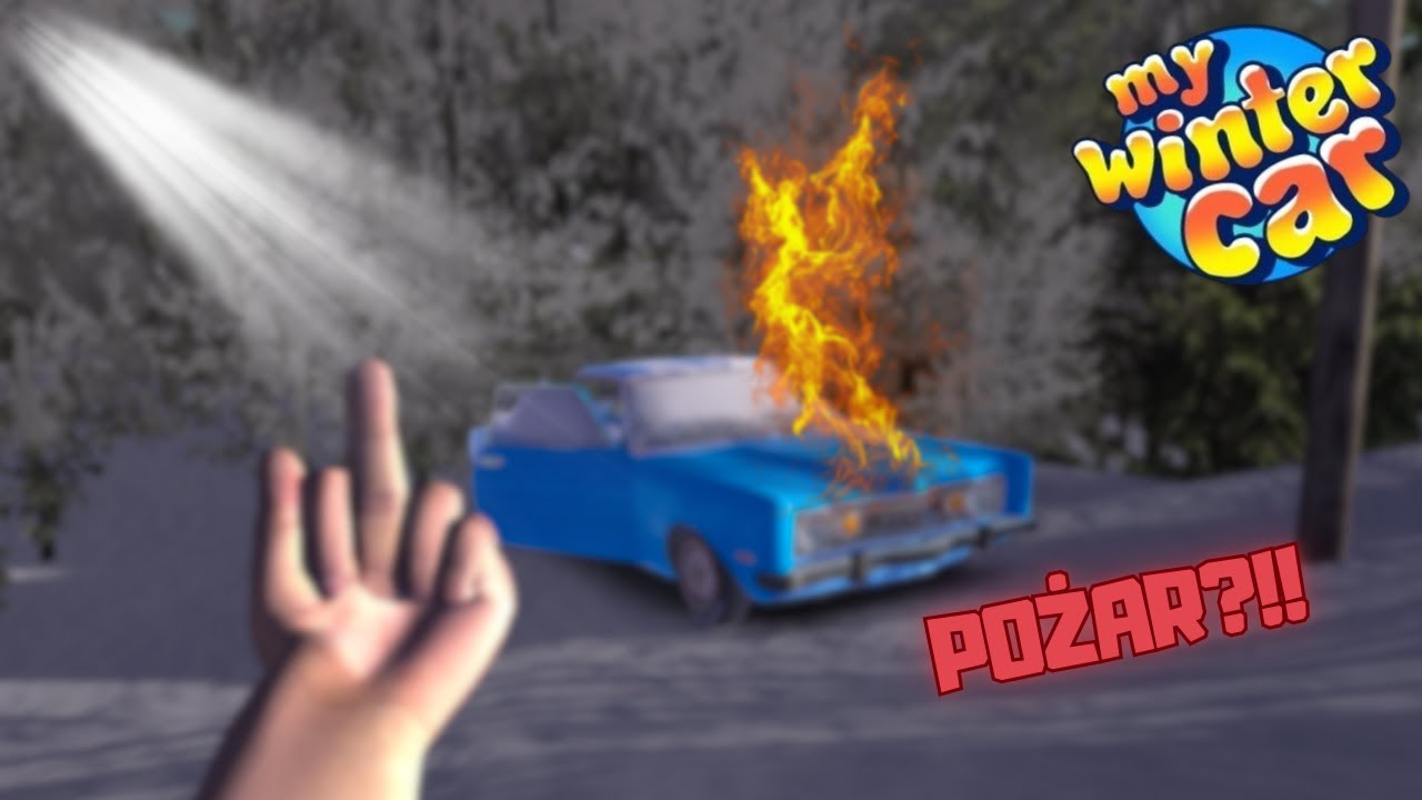 Pierwsza Jazda I Pożar ┃ My Winter Car #10 ❄️