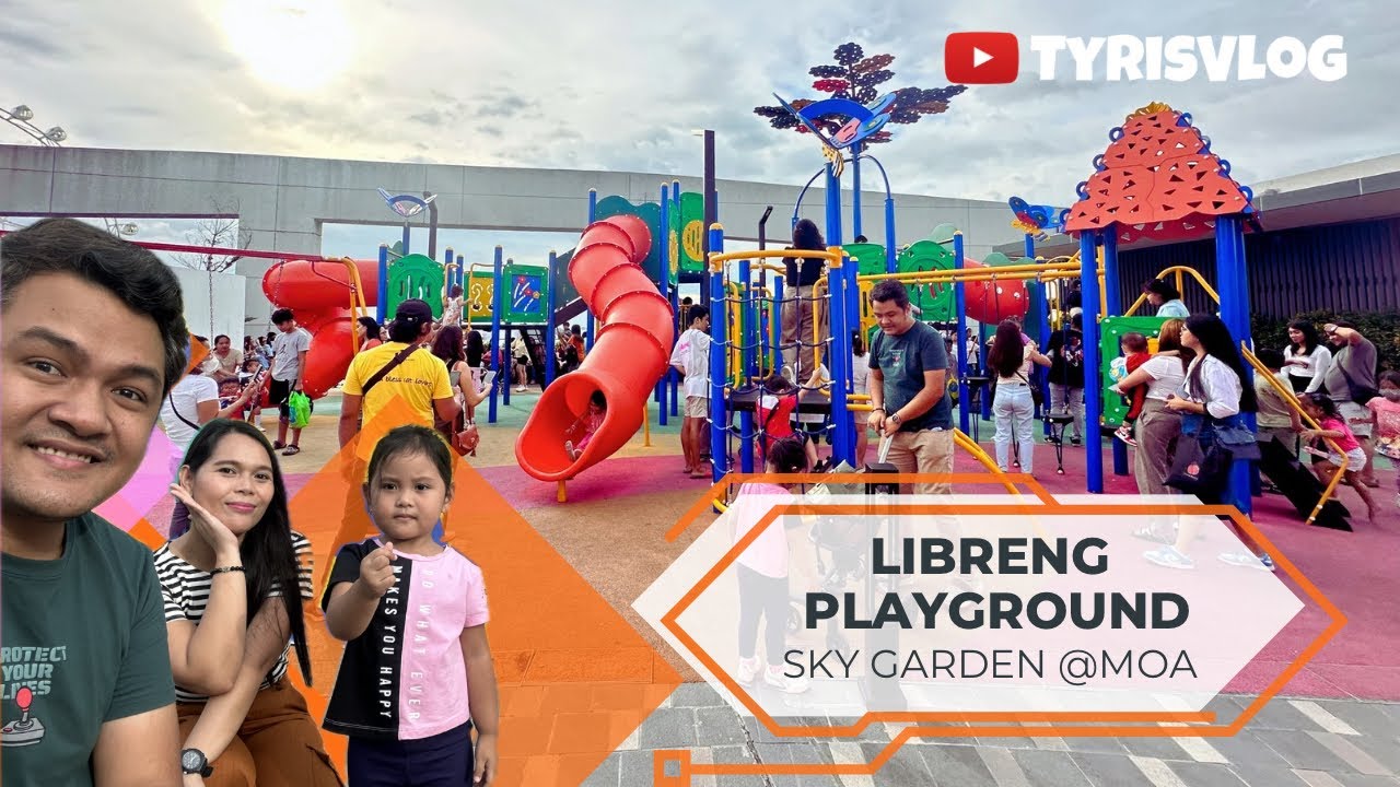 LIBRENG PLAYGROUND SA MOA || SM MOA Sky Garden || Overlooking View of Manila Bay || MOA Roofdeck