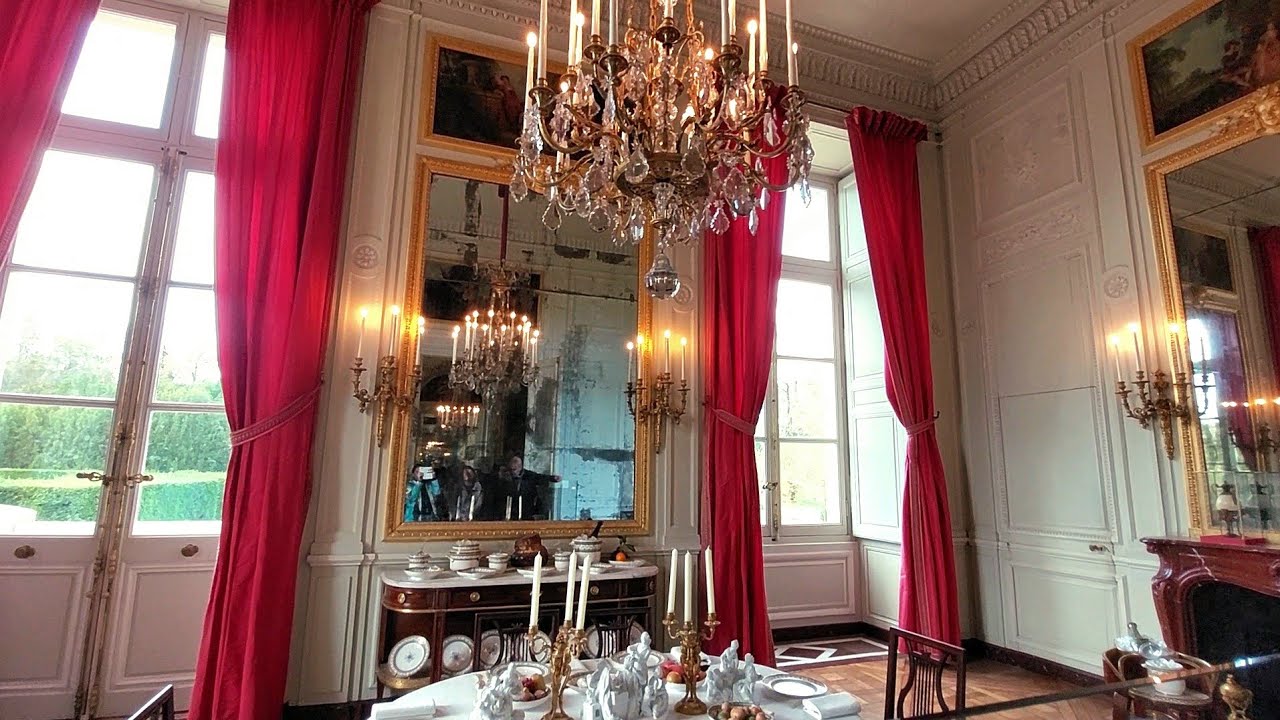 Petit Trianon. For whom  King Louis XV built this castle. Marie Antoinette's favorite castle.