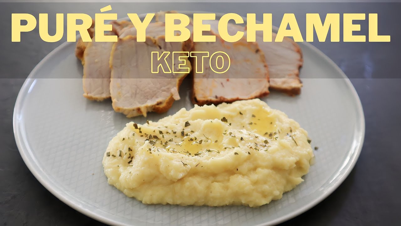Cómo hacer PURÉ KETO, FÁCIL y RÁPIDO 😍 También BECHAMEL para LASAÑA