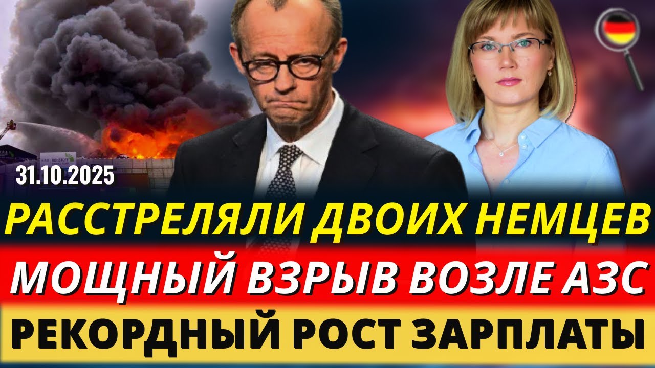 РАССТРЕЛЯЛИ ДВОИХ НЕМЦЕВ, МОЩНЫЙ ВЗРЫВ в ФРГ, РЕЙС с афганцами, РОСТ ЗАРПЛАТЫ, Новости Германии