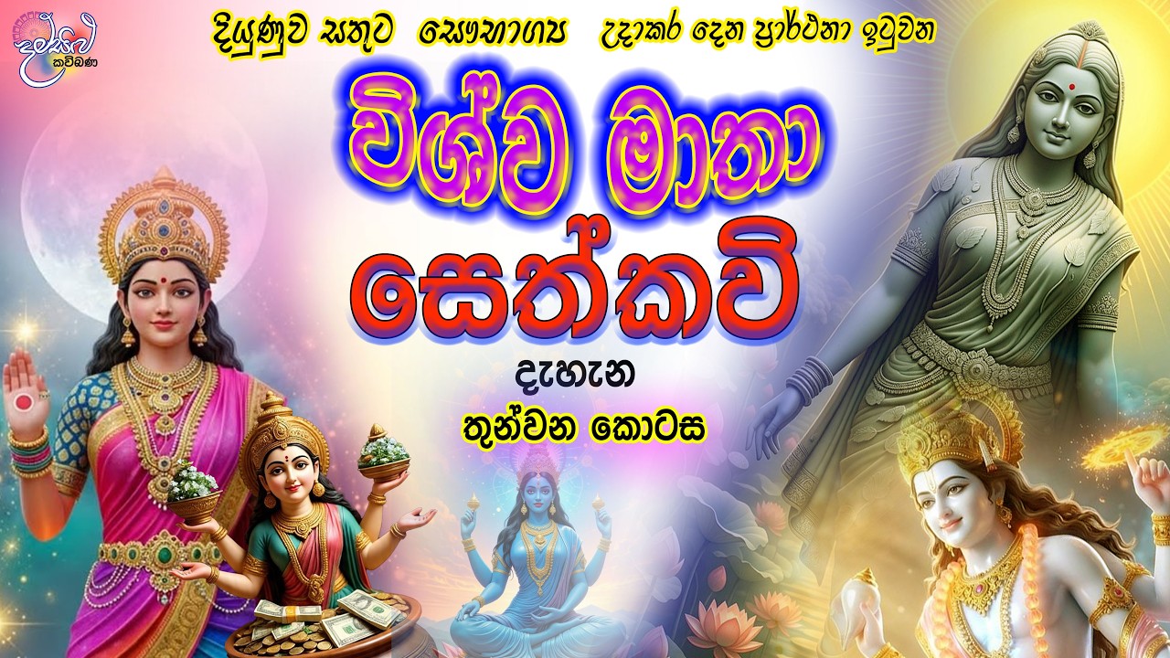 විශ්වමාතා සෙත්කවි | තුන්වන කොටස දිනපතා ශ්‍රවණය කරන්න | sethkavi 3 udalamaththe nandarathana thero