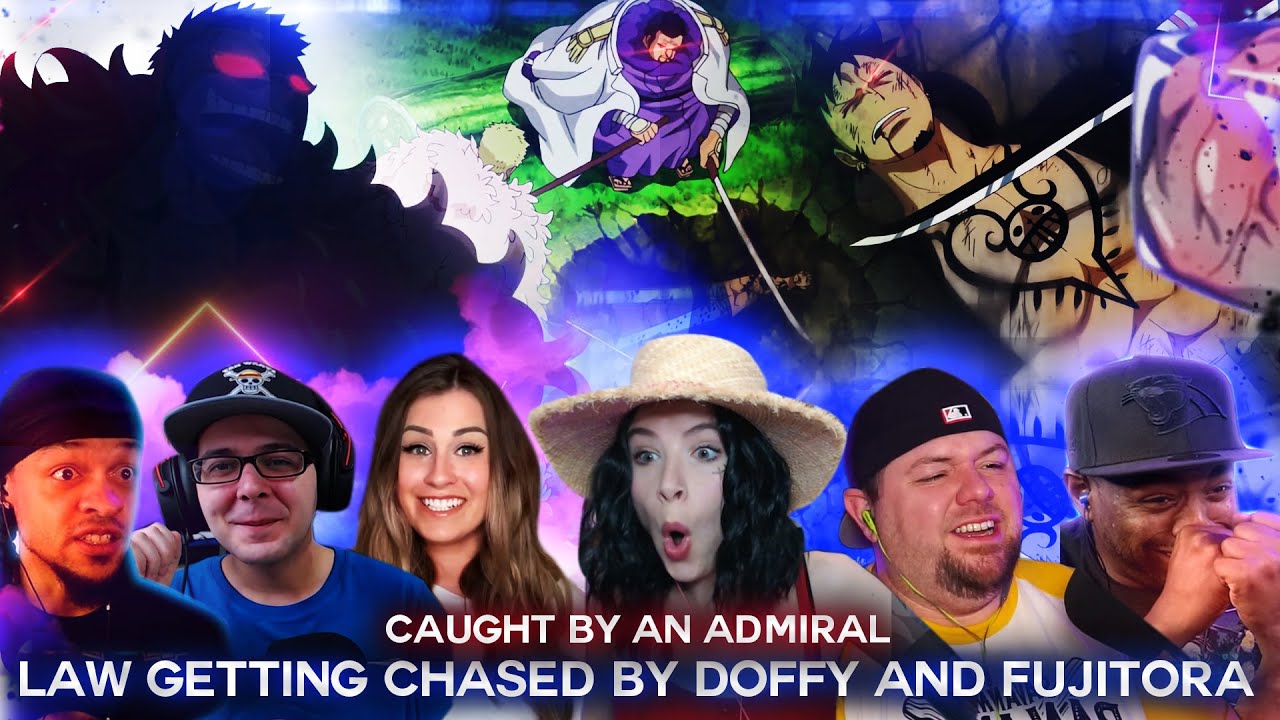 Law Getting Chased By Fujitora And Doflamingo ! Reaction Mashup