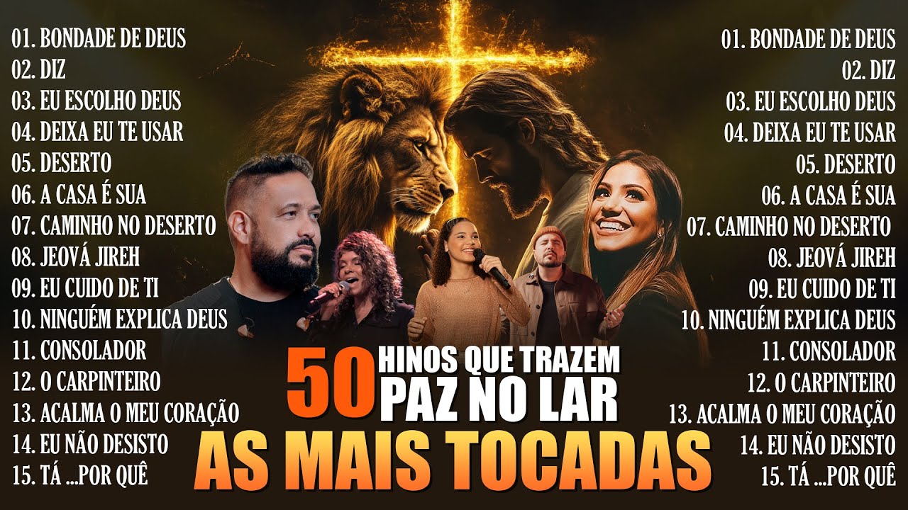 Hinos Para Sentir A Presença De Deus, Melhores Louvores 2025, Músicas Gospel As Mais Tocadas 2025