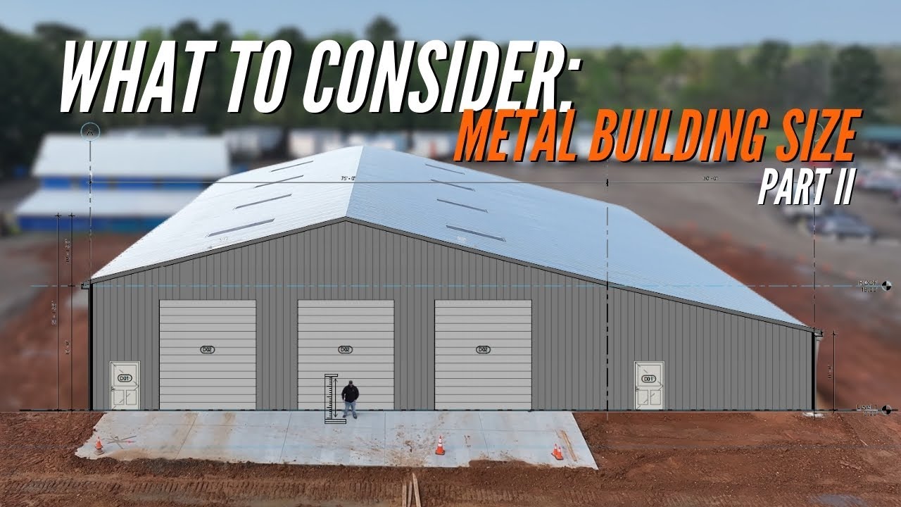 Choosing the Right Metal Building Size - PT 2 | Common Metal Building Sizes | WolfSteel Buildings