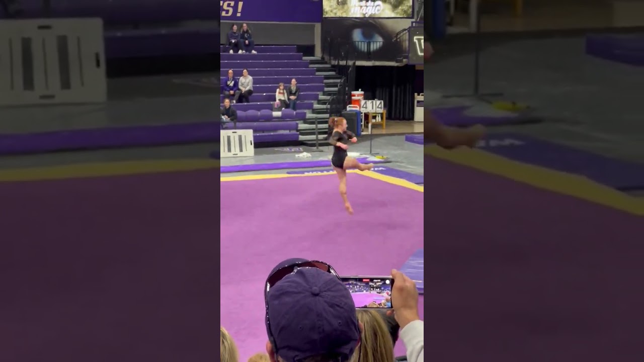 Caitlin McWilliams - Washington Purple & Gold 2023-24 Gymnastics Floor Routine