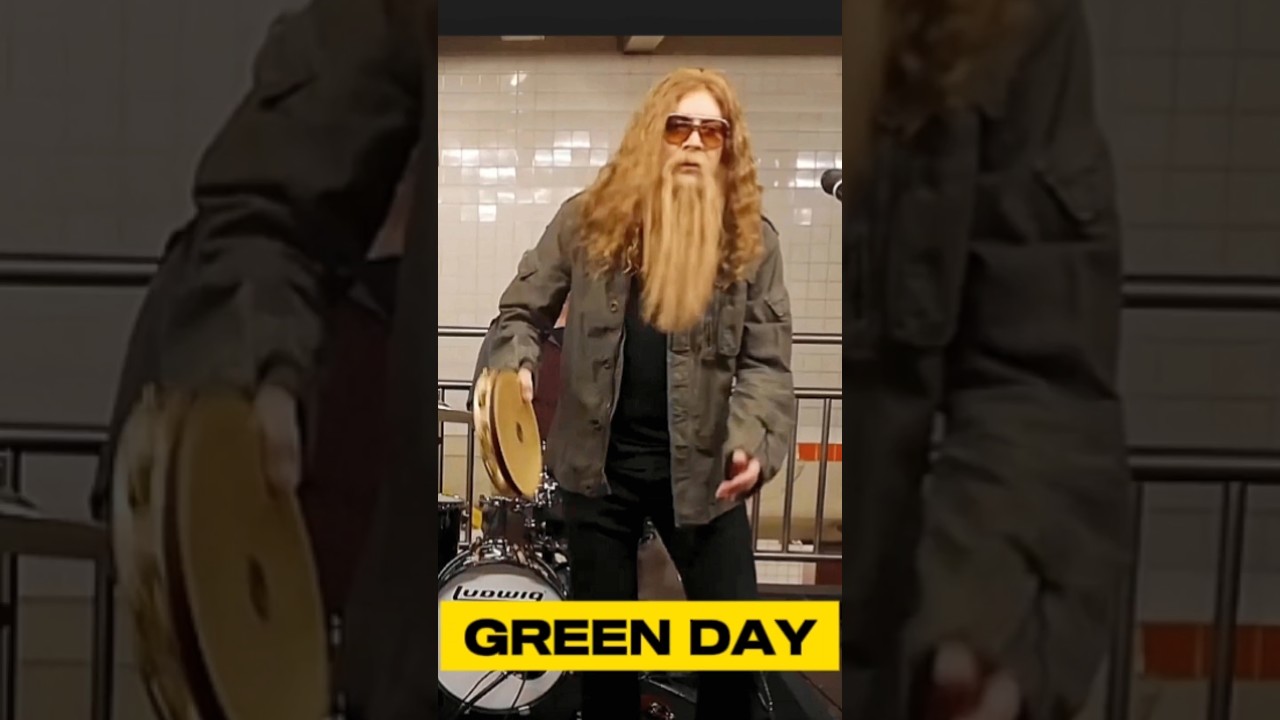 Green Day's Subway Surprise: Rock Band Shocks Commuters in Epic Performance!