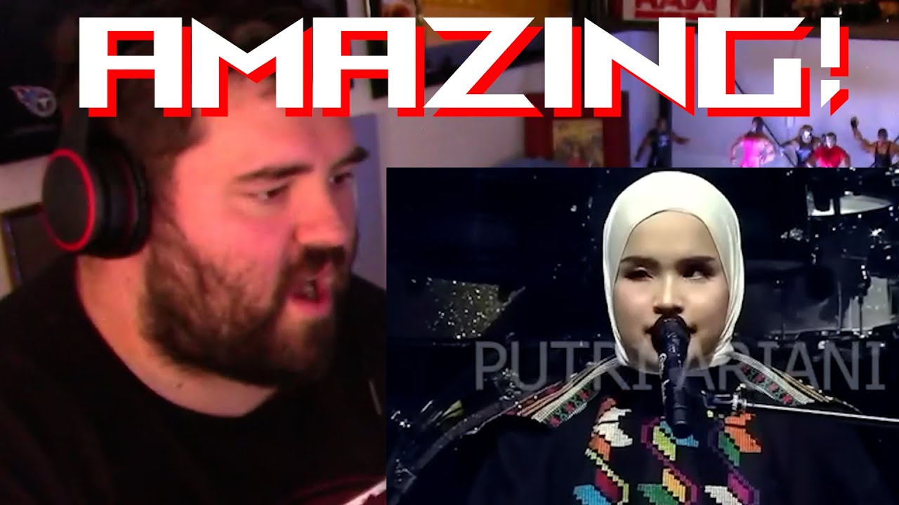 Singer reaction to PUTRI ARIANI - I WILL SURVIVE (LIVE)