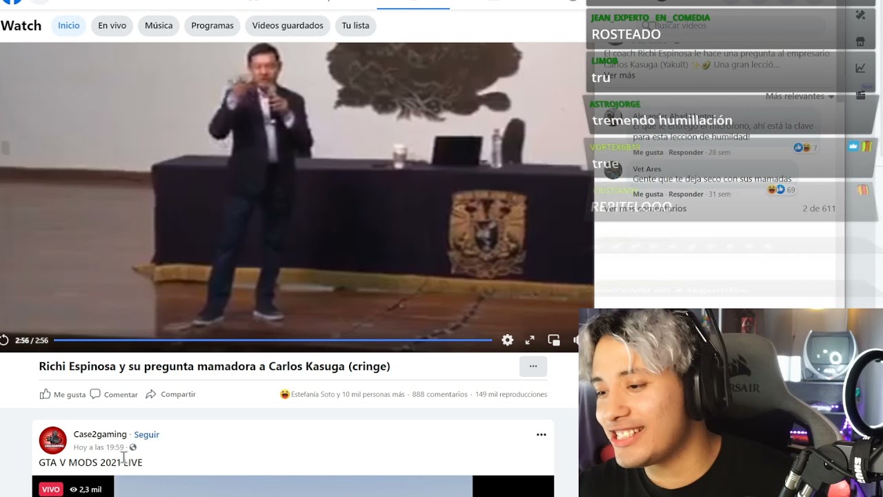 Maau reacciona a Richi Espinosa 