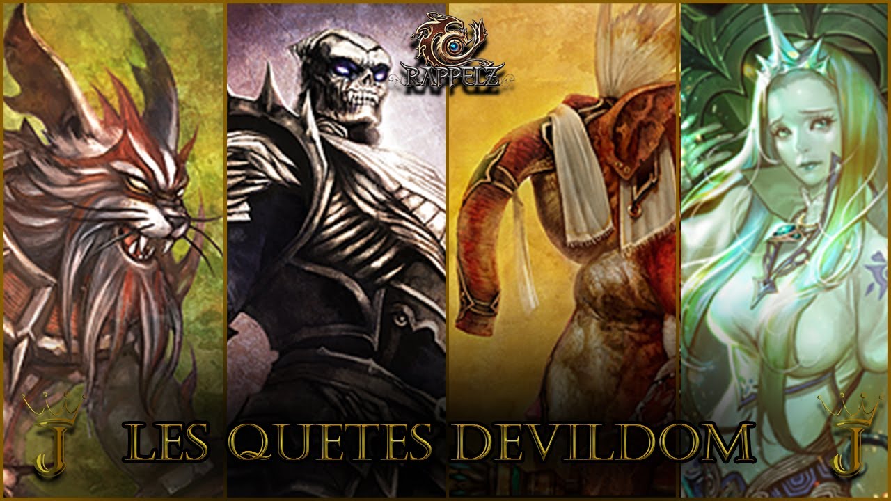 RAPPELZ GUIDE - Les quêtes DEVILDOM !