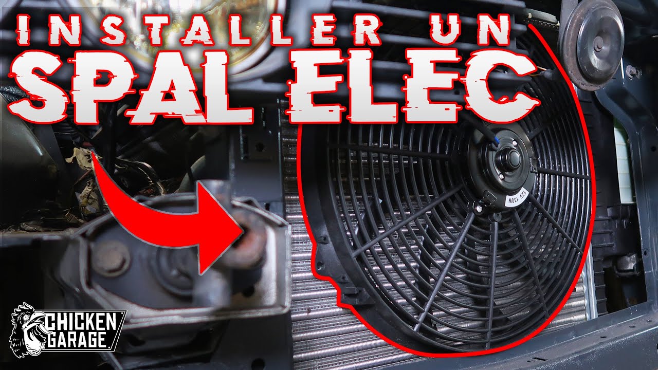 On Installe un Ventilateur Electrique (SPAL) !  I E30 Swap M50 Part10