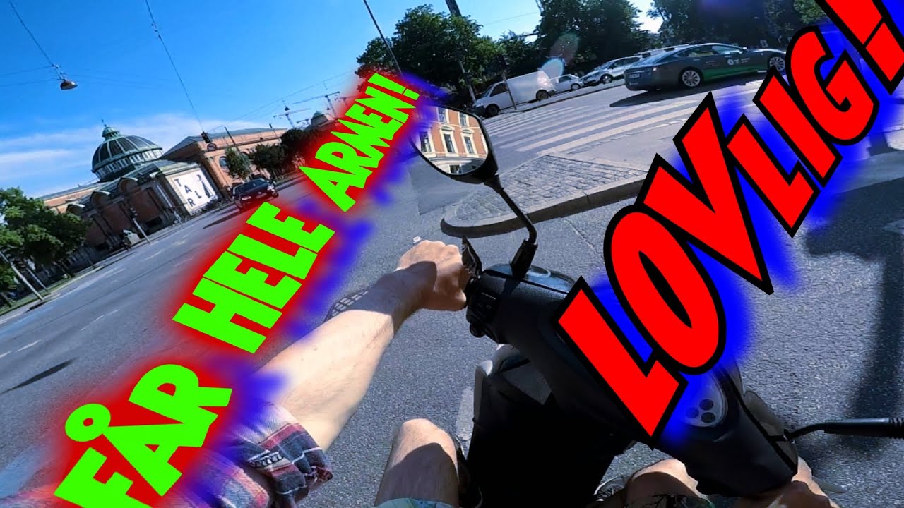 RAW 💀 Lovlig Scooter på Flugt fra Politiet? #Bikelife KBH