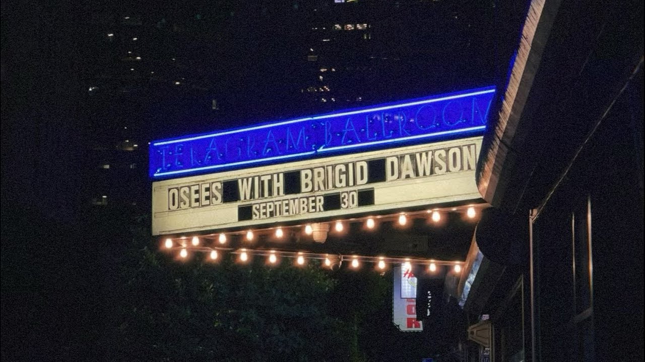 Carrion Crawler - Osees with Brigid Dawson Live 9/30/25 - Teragram Ballroom LA 