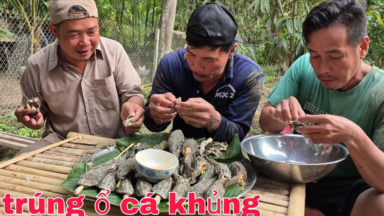 Trúng ổ cá khủng làm món lau kiến ngậm xã ngon ơi là ngon 