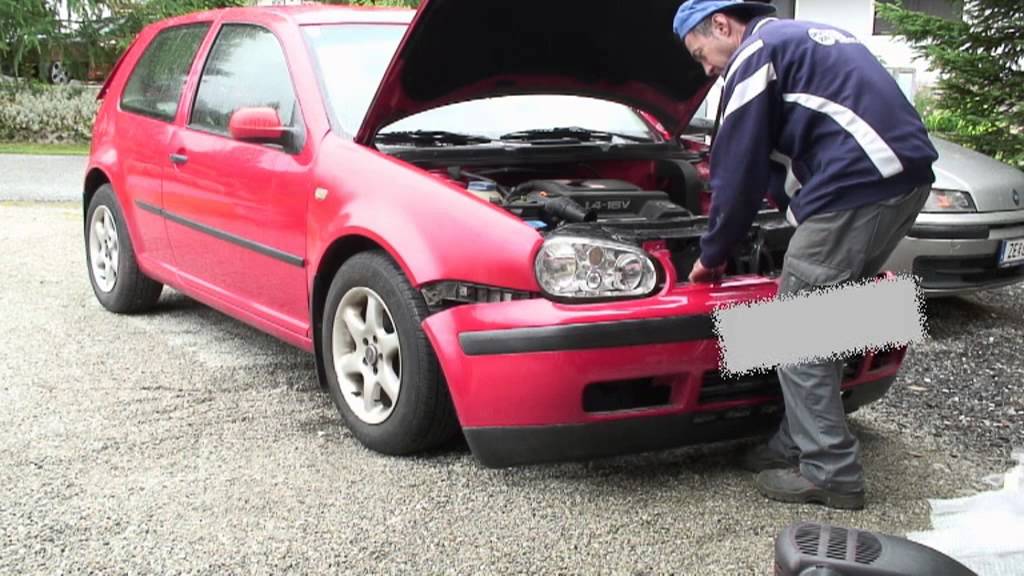 VW GOLF Kotflügel tauschen
