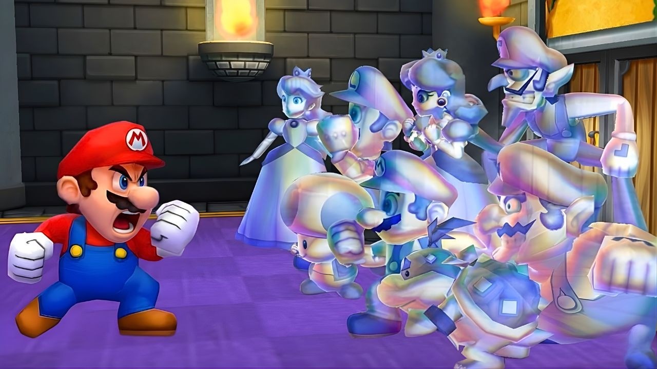 [マリオパーティ アイランドツアー:  クッパタワー   全30階 マリオ]