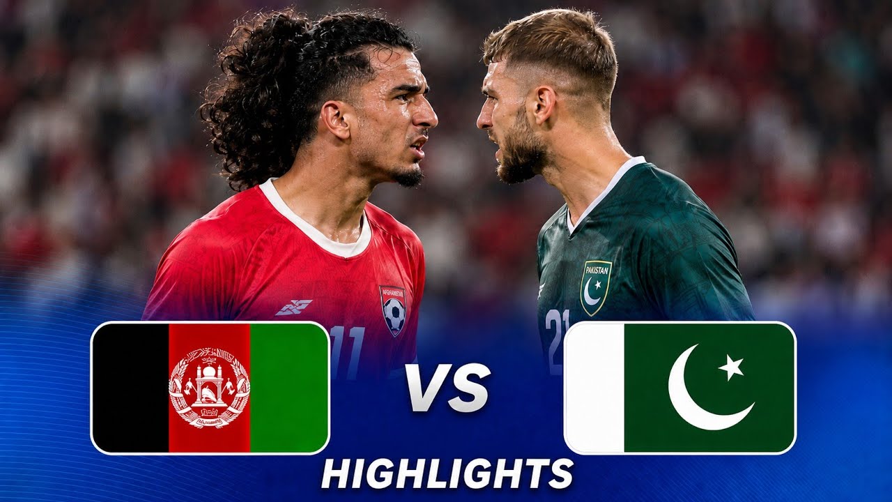 Highlights | Pakistan vs Afghanistan | Diamond Jubilee International Football Tournament 
