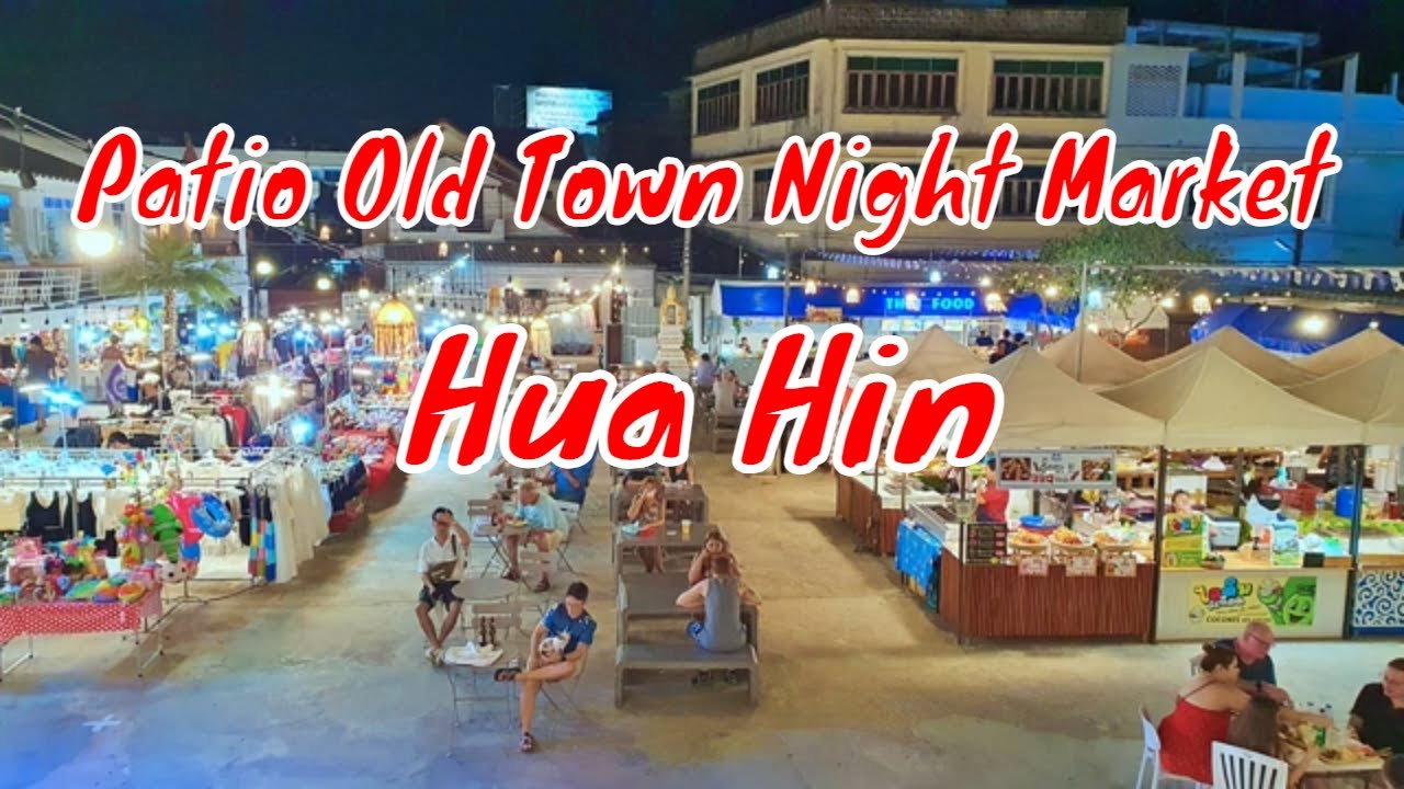 Visiting Patio Old Town Night Market in Hua Hin, Thailand (2024-03-13)