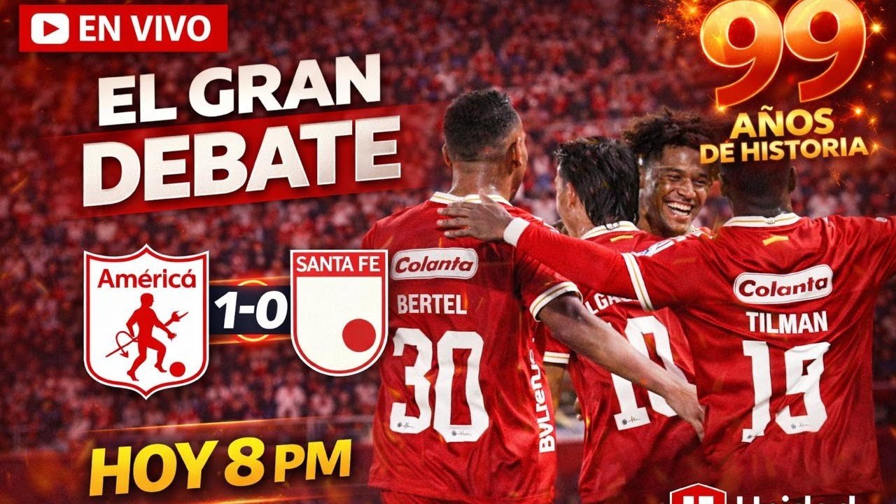 ¡GANÓ AMÉRICA! 🔥 1-0 vs Santa Fe en los 99 años | Debate EN VIVO
