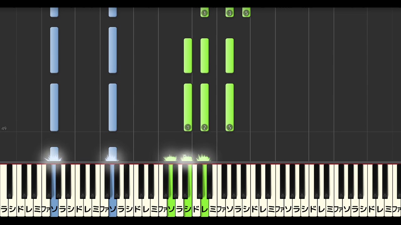 【合唱曲】空駆ける天馬（混声三部）（難易度★★★★★）【ピアノ伴奏】Sora Kakeru Tenma [School Choral][Japan]