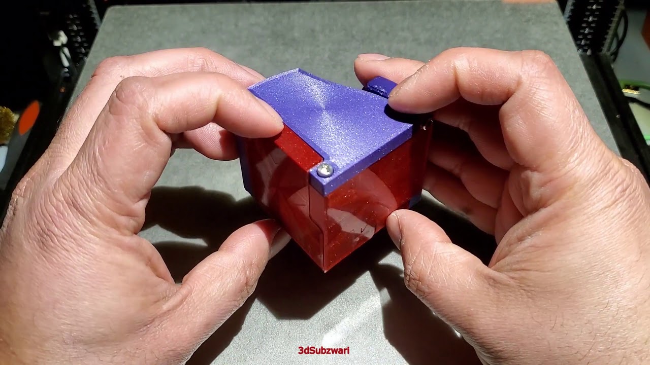 Kinetic Box - Mobius Kaleidocycle 3d print by 3dSubzwari