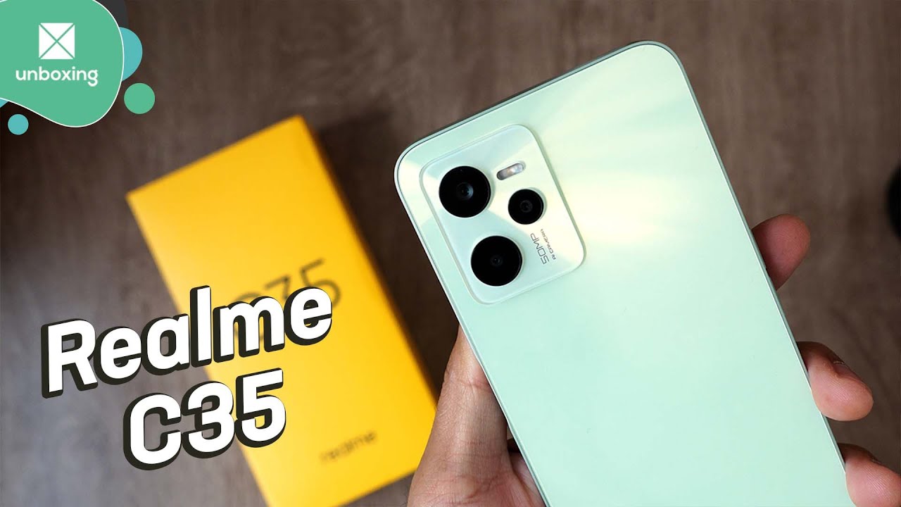 Realme C35 | Unboxing en español
