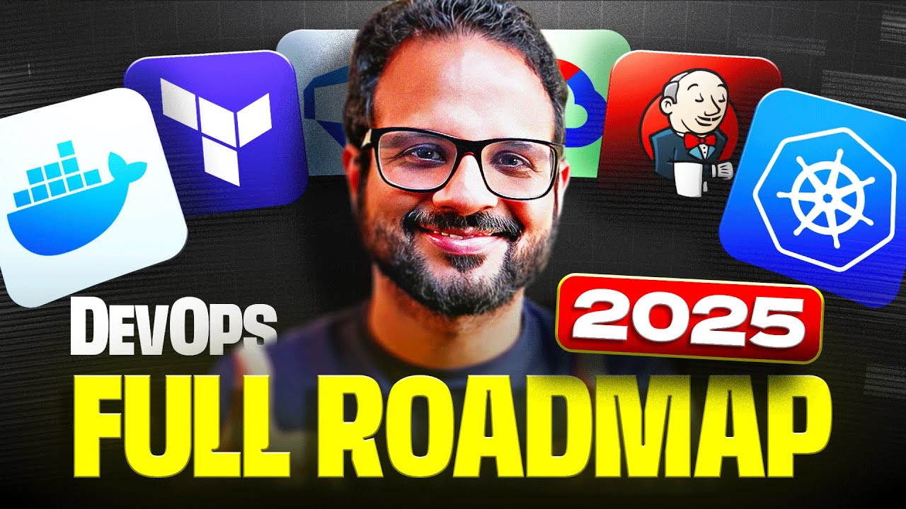 How To Learn Devops In 2025 | DevOps Full Roadmap (with resources)