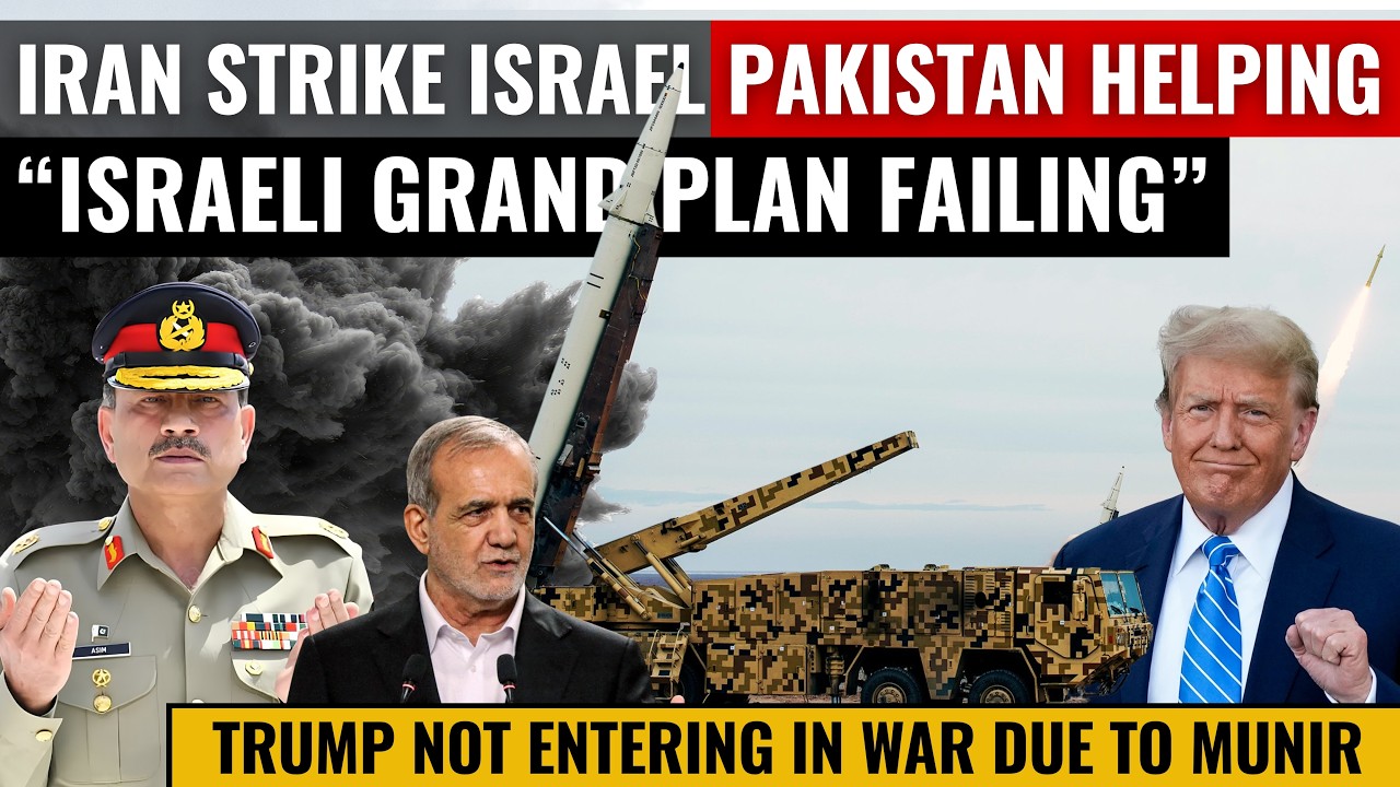 Iran Strikes Israel and Pakistan Helping | Israeli Grand Plans Failing | Defence Outpost
