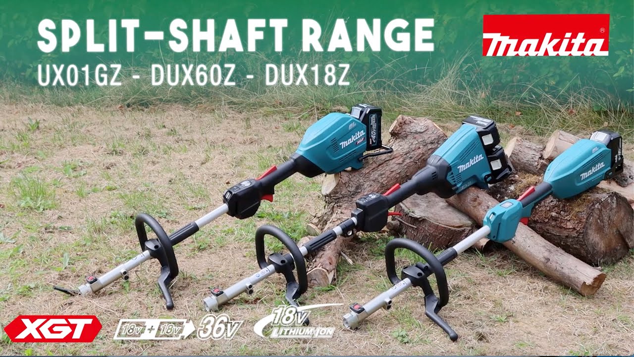 Makita UK Split-Shaft Range and Accessories