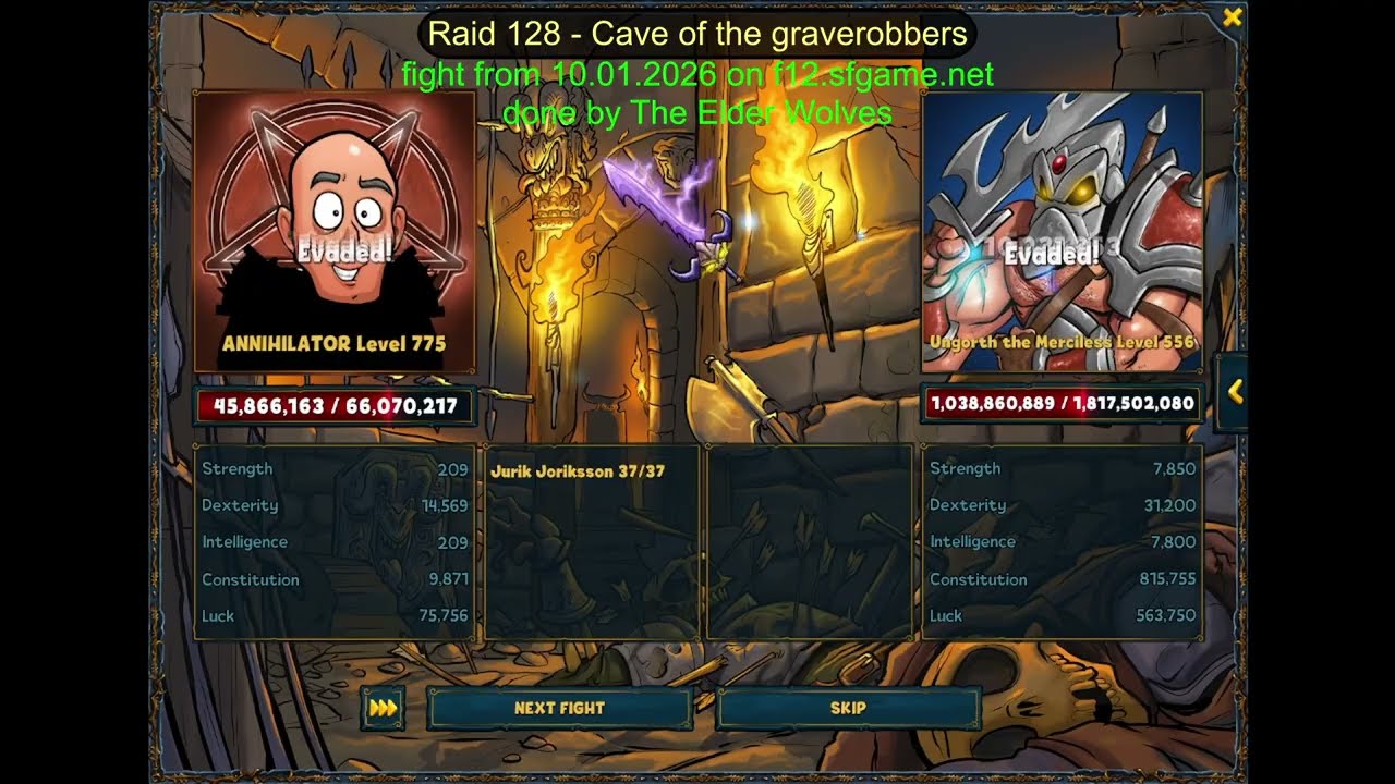Shakes & Fidget - Raid 128 - Cave of the graverobbers