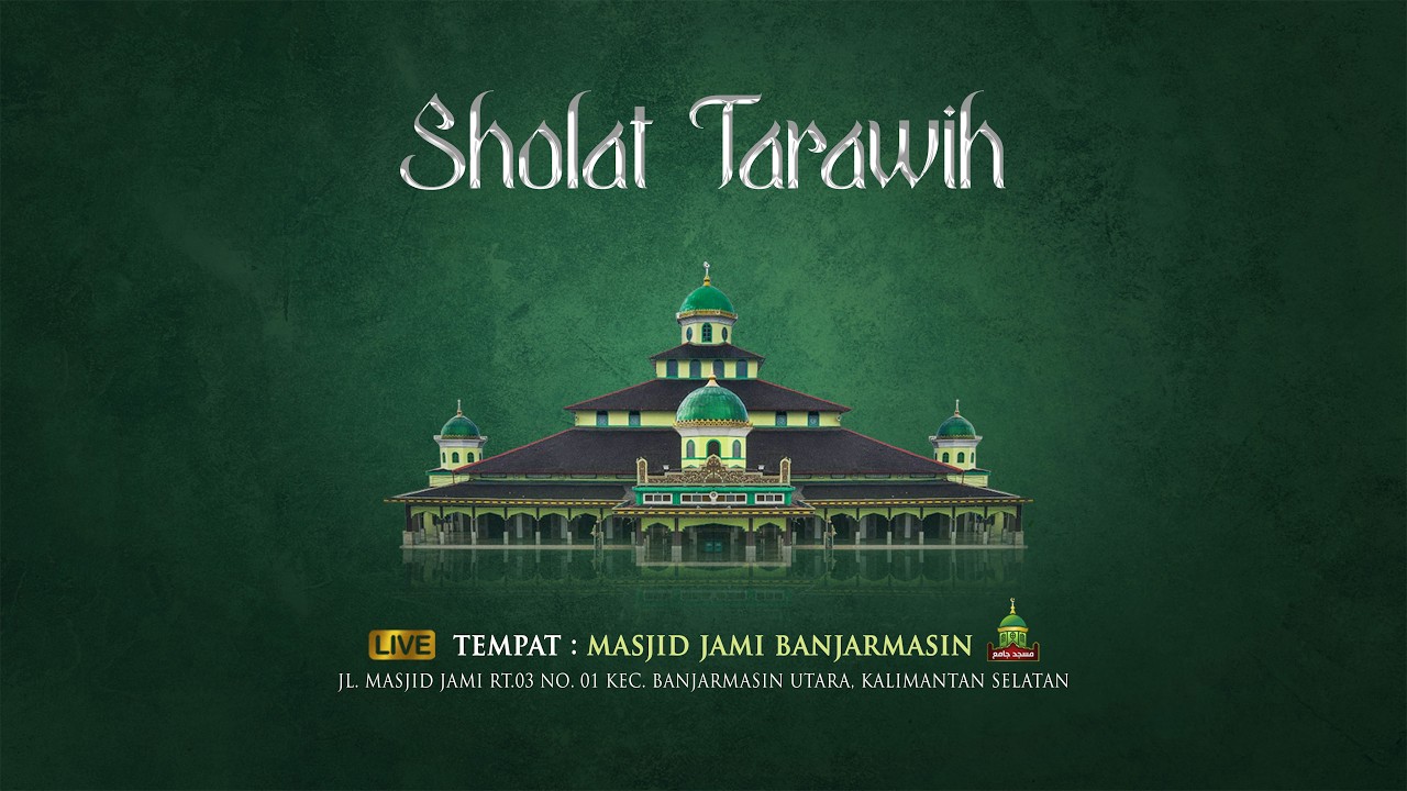 🔴LIVE - TARAWIH MALAM KE 27 RAMADHAN - 16 MARET 2026