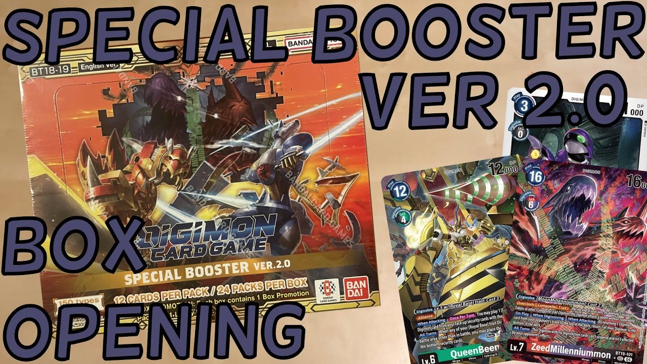 Let's Open Special Booster Ver. 2.0 - Digimon TCG | GlowplasmaTCG