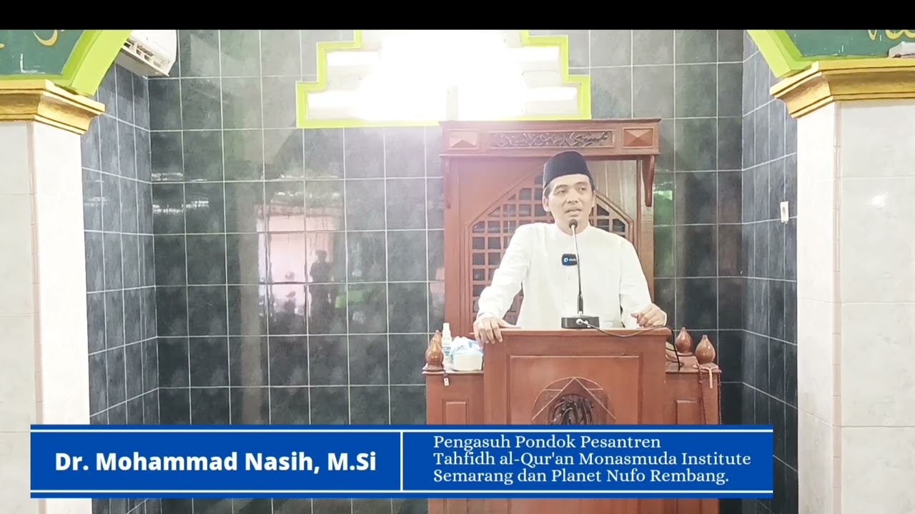 ADZANNYA TIDAK SAMA DG DI PESANTREN AL-ZAYTUN. TAPI KONSEP BID'AH DLM KHUTHBAH INI SAMA ATAU BEDA?