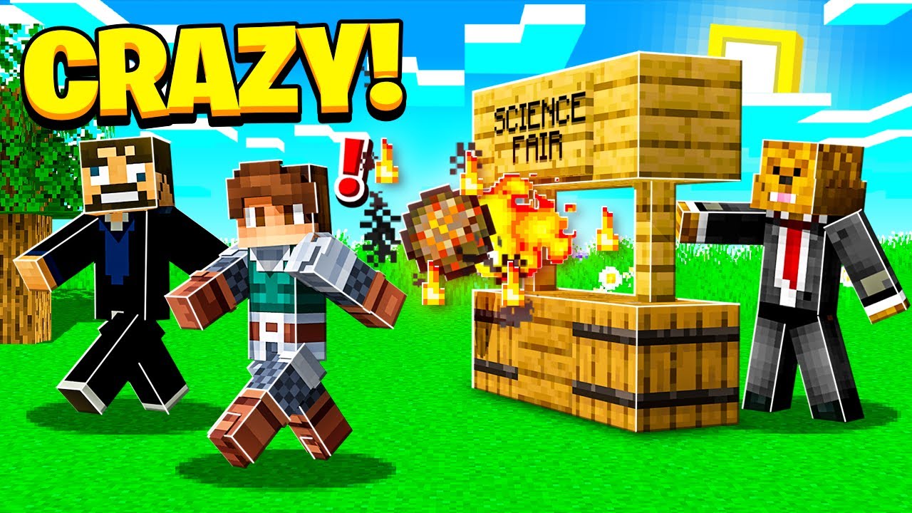 He DESTROYED the SCIENCE FAIR in Sky Factory!