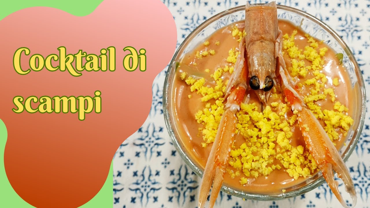 COCKTAIL di SCAMPI su INSALATA Trocadéro 🥂 | Antipasto elegante e fresco da vero chef!