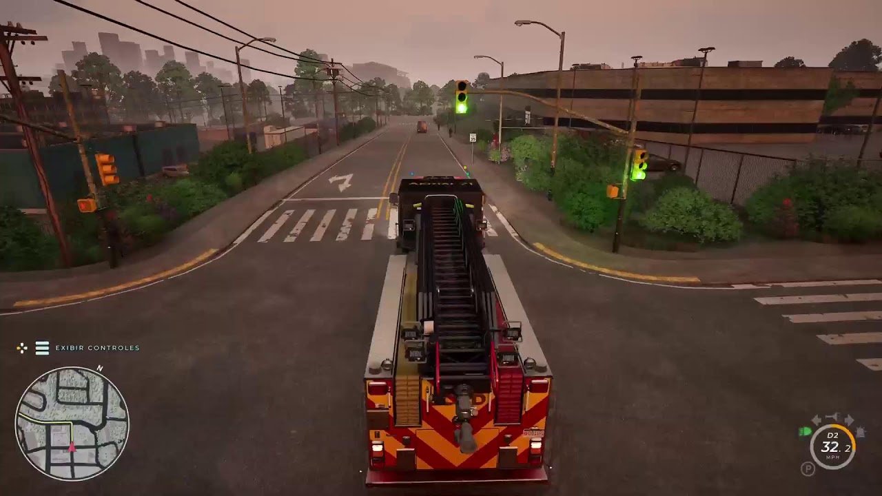Firefighting Simulator Ignite PS5 Serviços de Bombeiro Alerta de Incêndios Parte 31