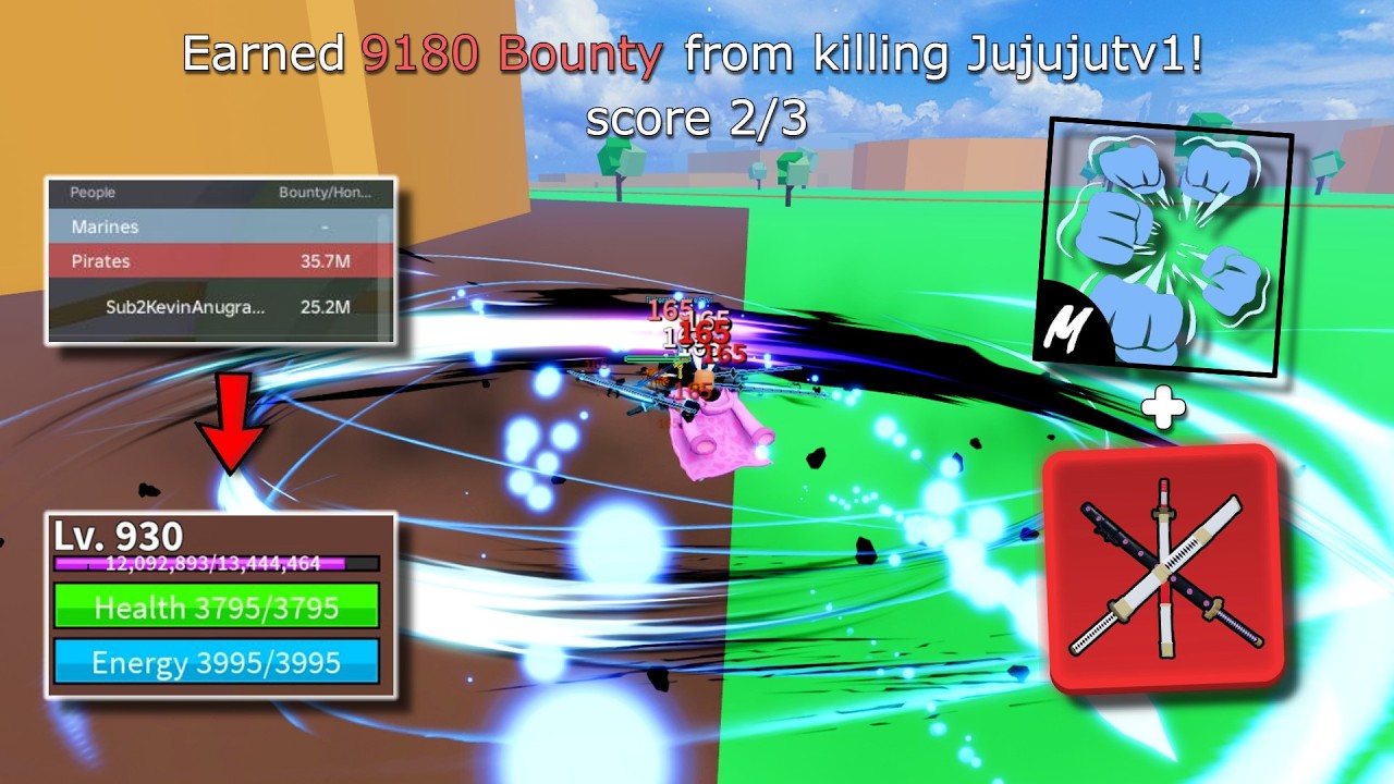 Low Level PVP but at level 930?! (Blox Fruit)