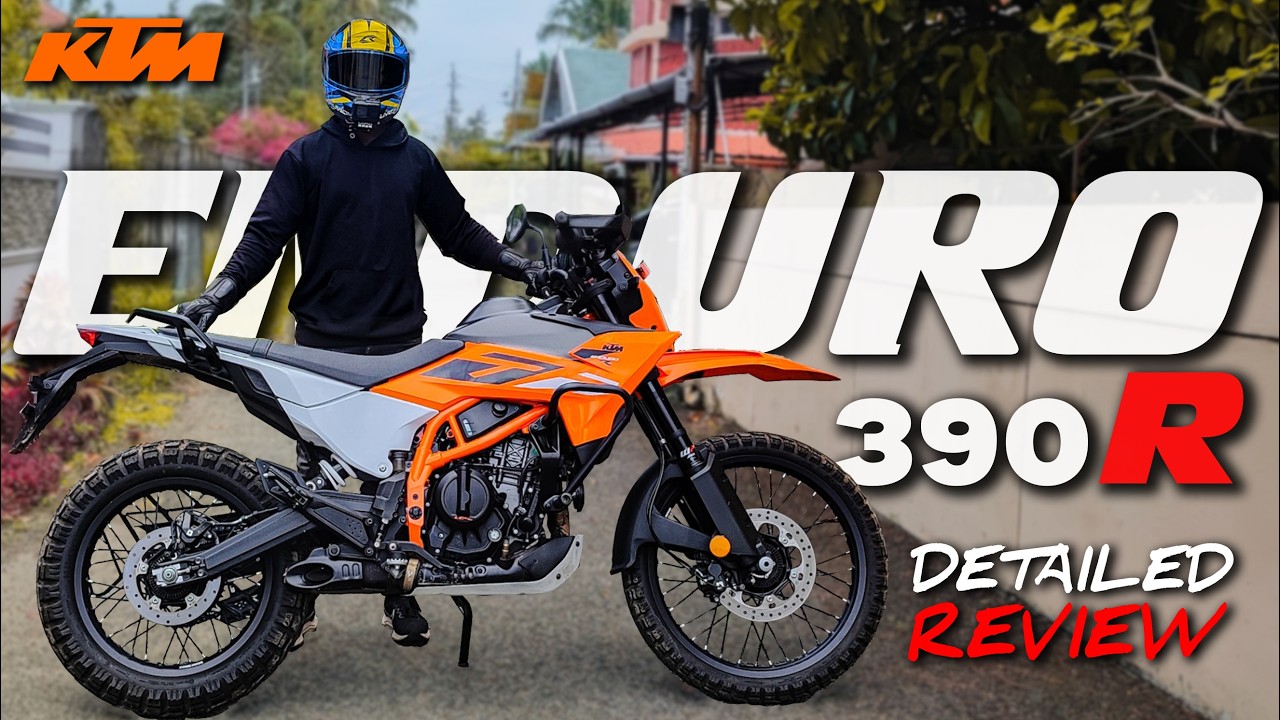 THE FUN MONSTER | KTM ENDURO 390 R🔥| DETAILED REVIEW