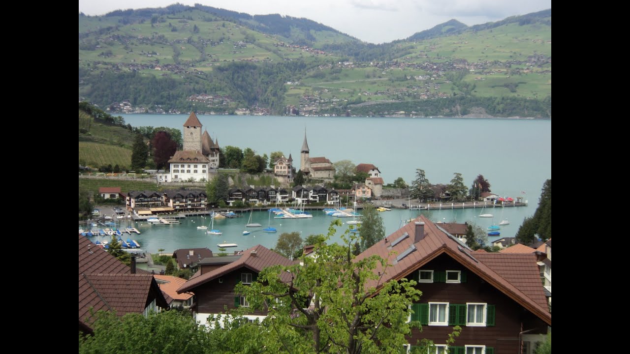 LAKE THUN - SWITZERLAND - SUIZA - Best Villages and Castles - Spiez,  Thun, Faulensee, Riederen